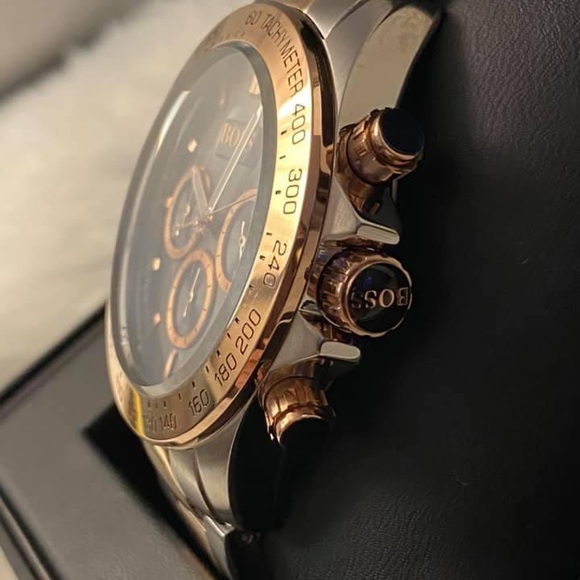 HB1513339 - Hugo Boss Men’s Ikon Two-Tone Chronograph Watch
Case Size: 46mm - Picture 8 of 9